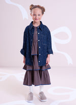 Camisa Jeans Fino Cristais