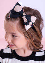 Arco Laço Puffer Estampado