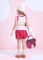 Conjunto Regata Rib Laços Cristal Flores