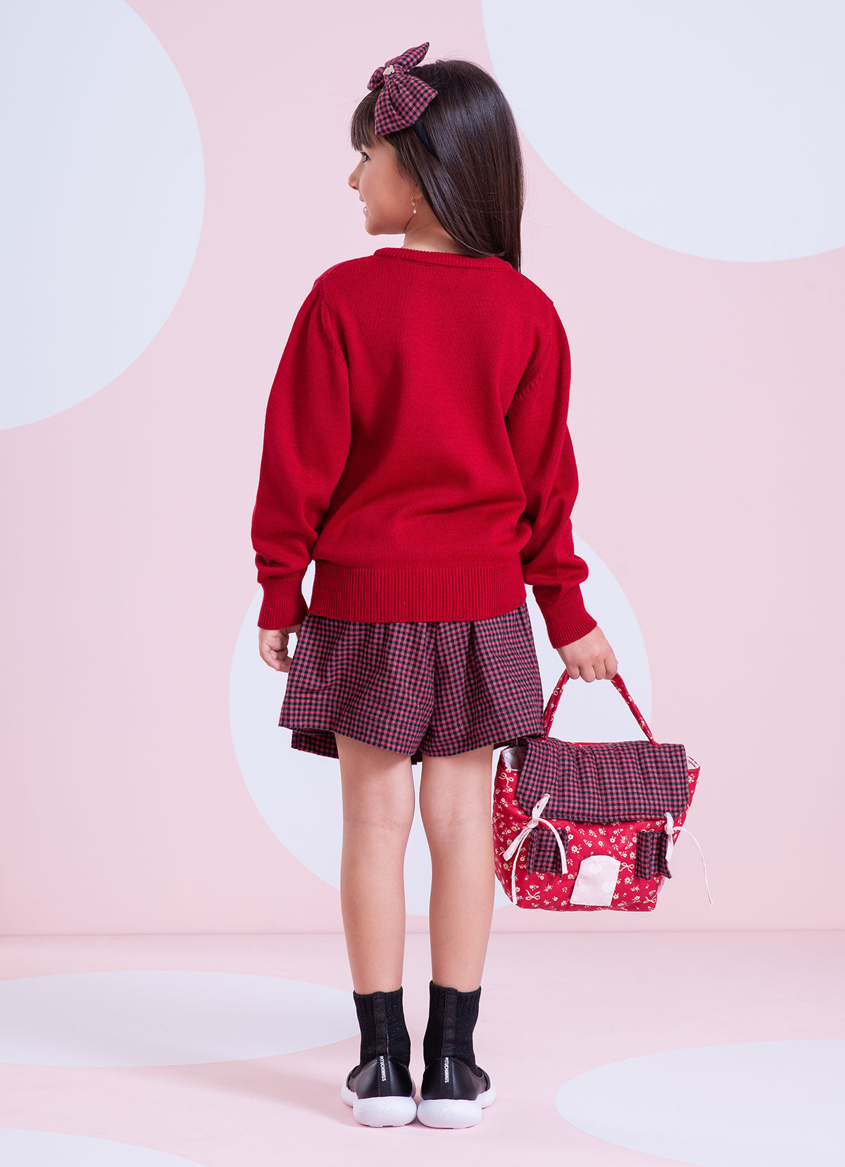 Blusa Tricot Patches Cachorrinhos