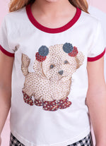 Blusa Cotton Cachorro Cristal Debrum