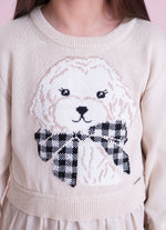 Blusa Tricot Rosto Cachorro