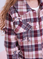 Camisa Xadrez Multi Laçinhos Aplicados