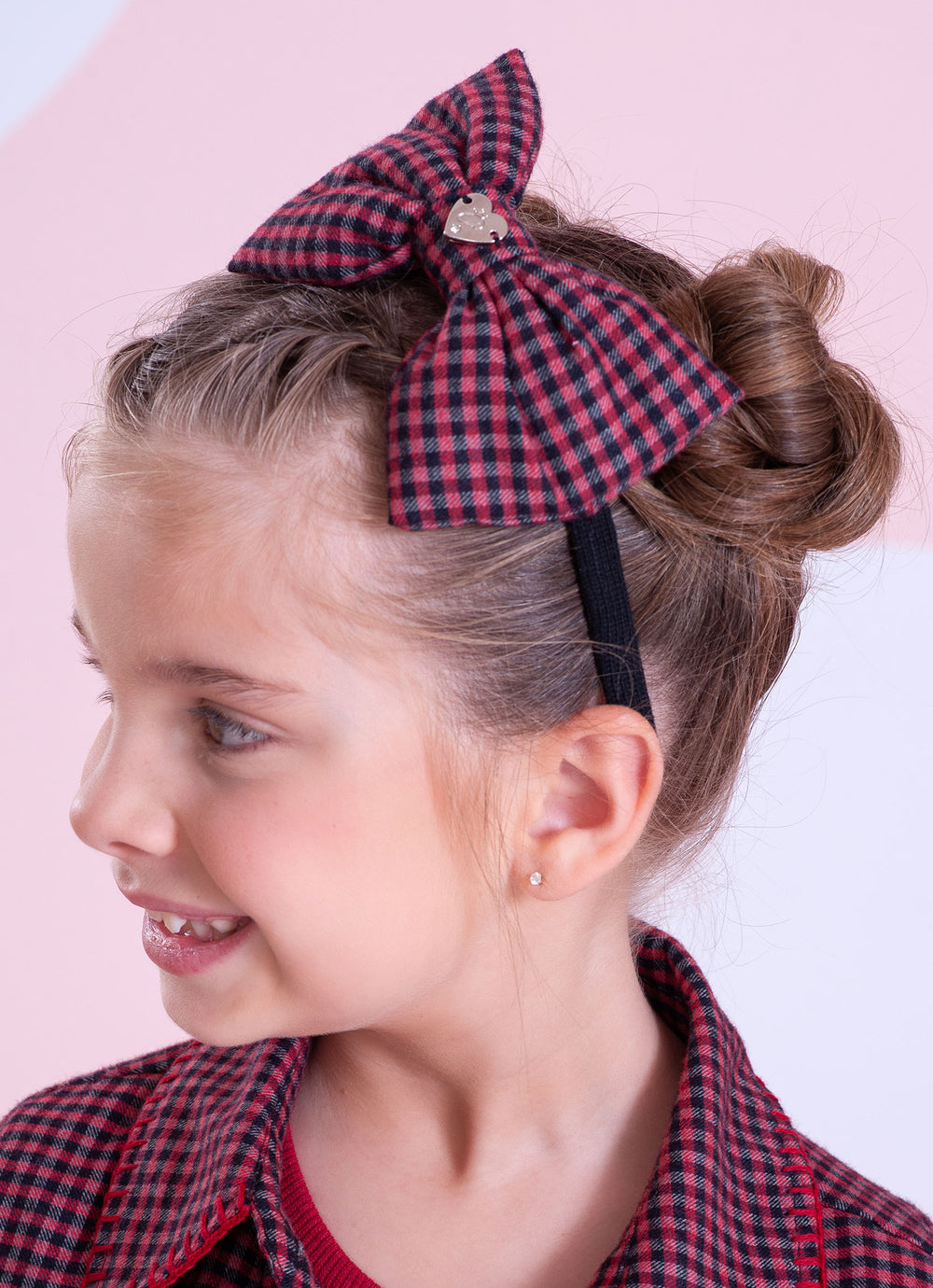 Arco Laço Puffer Estampado