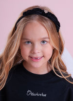 Arco Laço Triplo Veludo