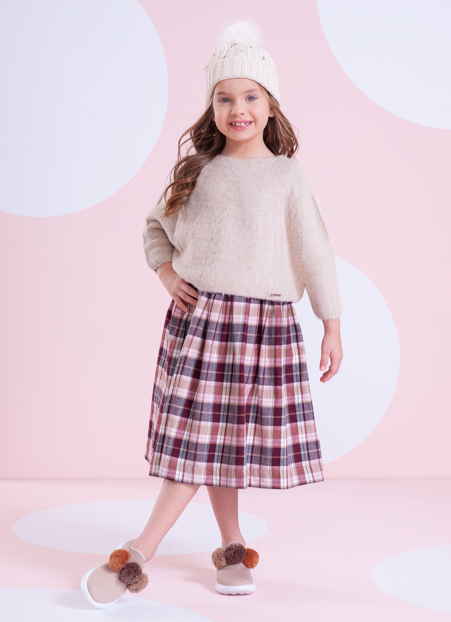 Blusa Ponche Tricot Sem Costura Cristais