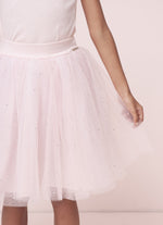 Saia Short Tule Cristais Princesa
