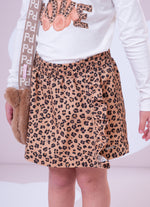 Saia Short Sarja Estampa Onçinha