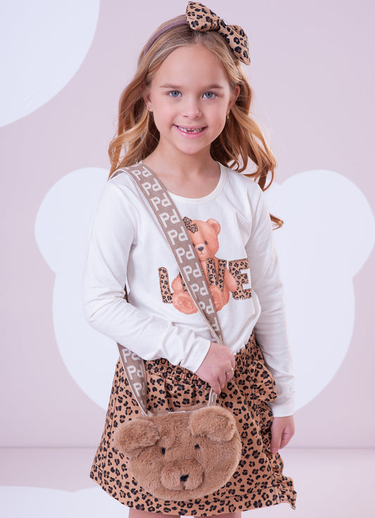 Bolsa Pele Bolso Ursinho