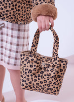 Bolsa Puffer Estampada Laço