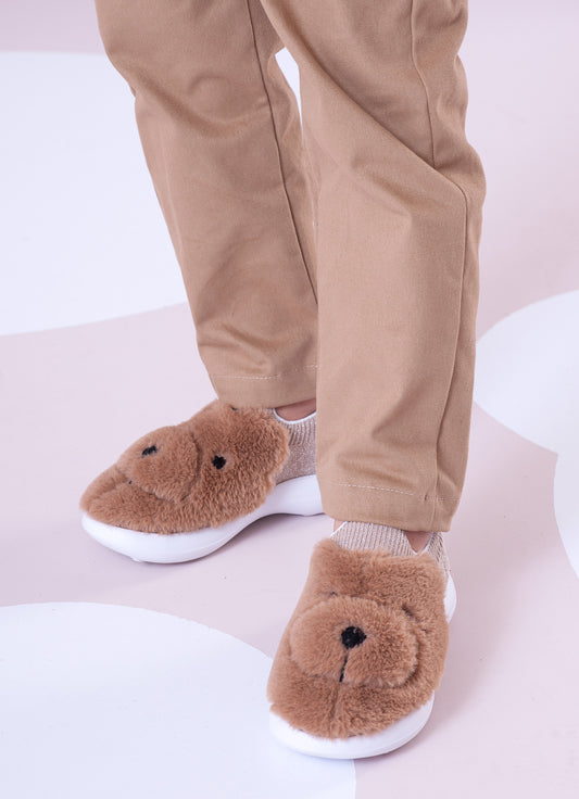 Tênis Knit Pele Rosto Ursinho