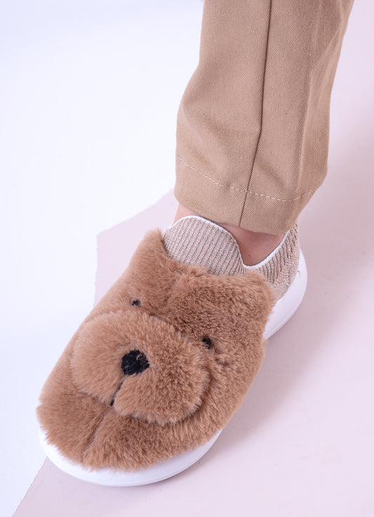 Tênis Knit Pele Rosto Ursinho