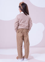Blusa Tricot Rosto Ursinha Cristal