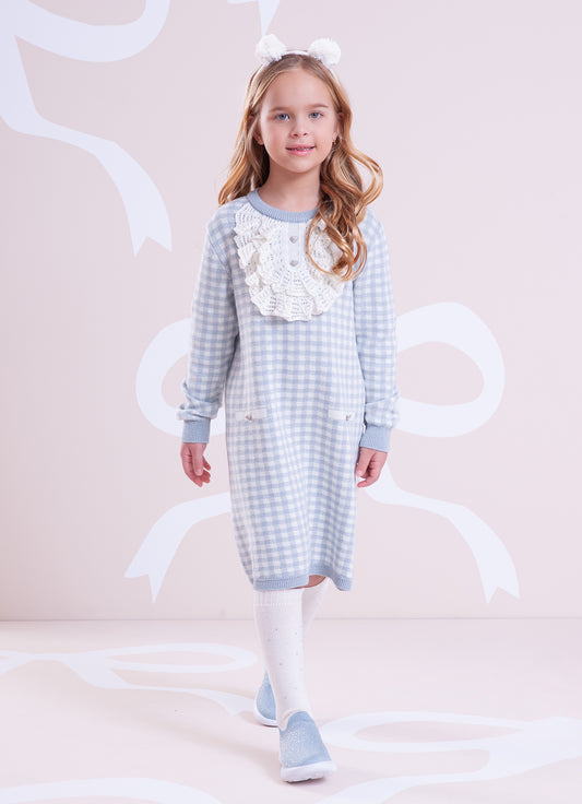 Meia Tricot Cristais