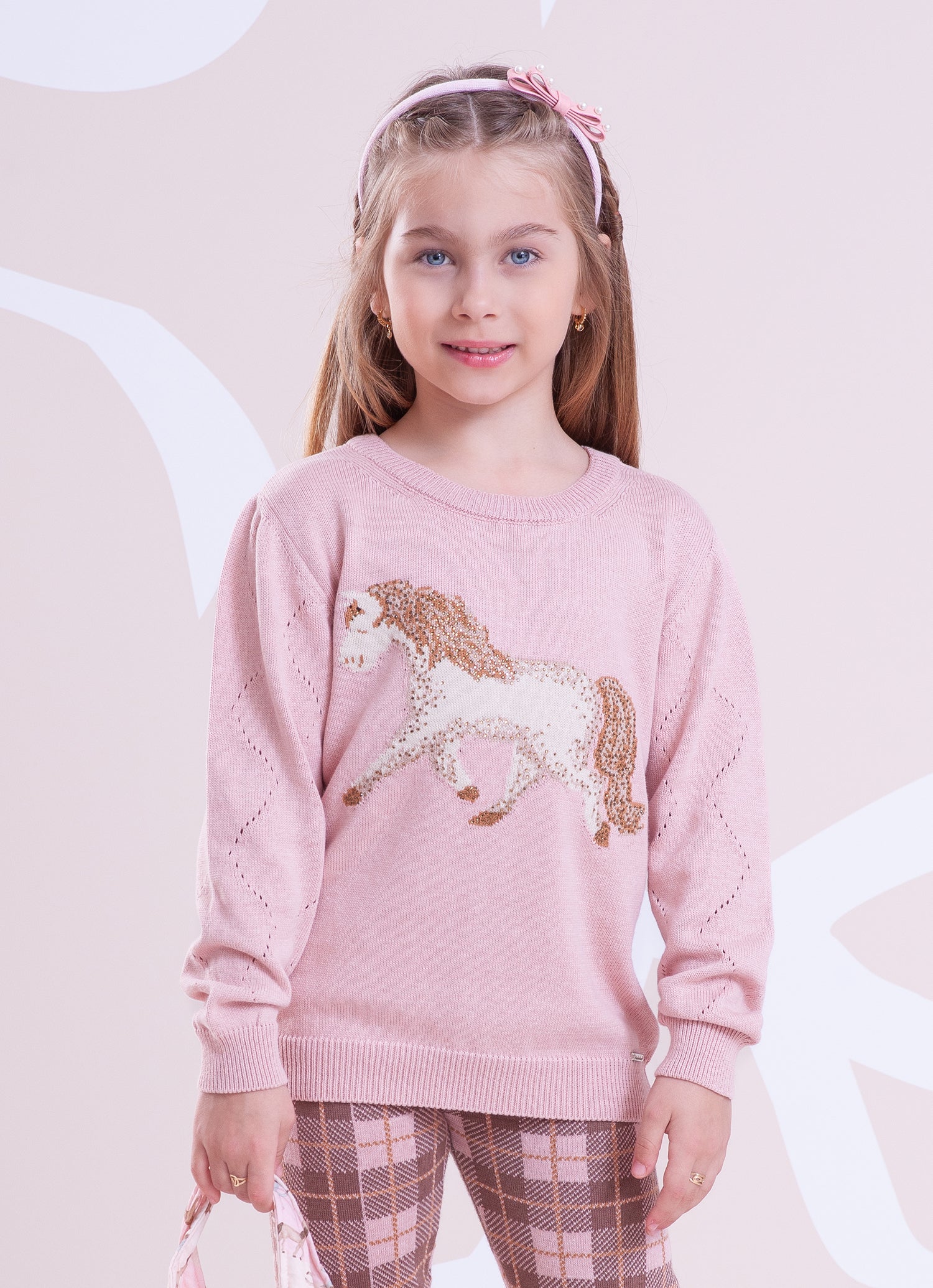 Blusa Tricot Cavalinho Cristal