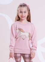 Blusa Tricot Cavalinho Cristal