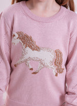 Blusa Tricot Cavalinho Cristal