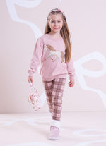Legging Tricot Xadrez