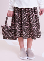 Saia Short Algodão Estampa Lacinhos