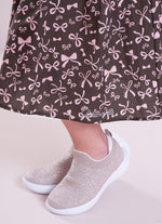 Saia Short Algodão Estampa Lacinhos