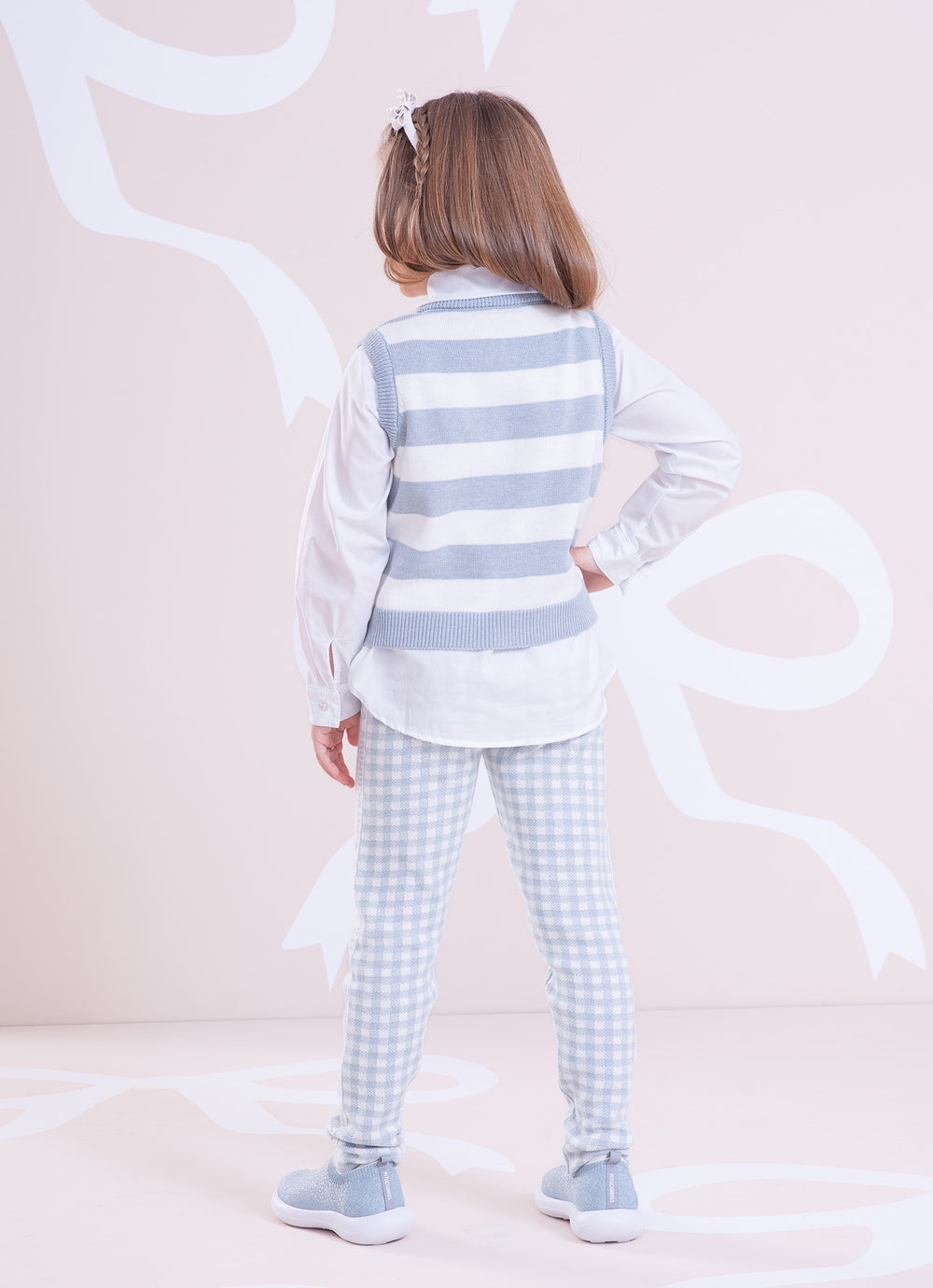 Legging Tricot Xadrez Pituchinhus