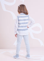 Legging Tricot Xadrez Pituchinhus