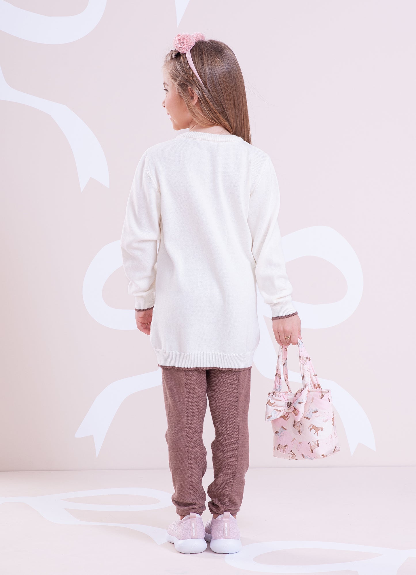 Legging Tricot Montaria Ponto Texturizado