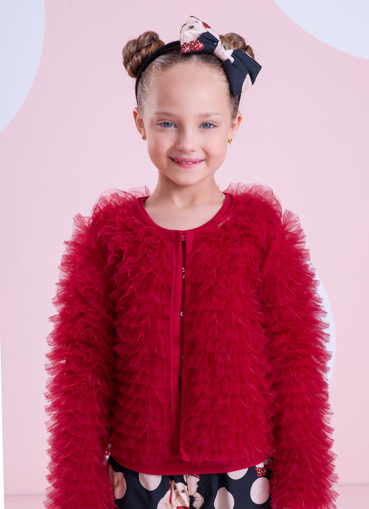 Casaqueto Rib Fru Fru Tule