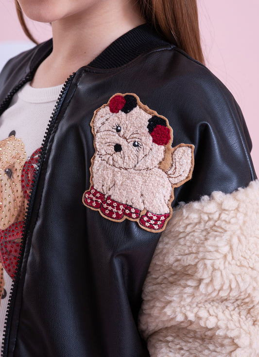 Jaqueta Courino e Pele Carneirinho