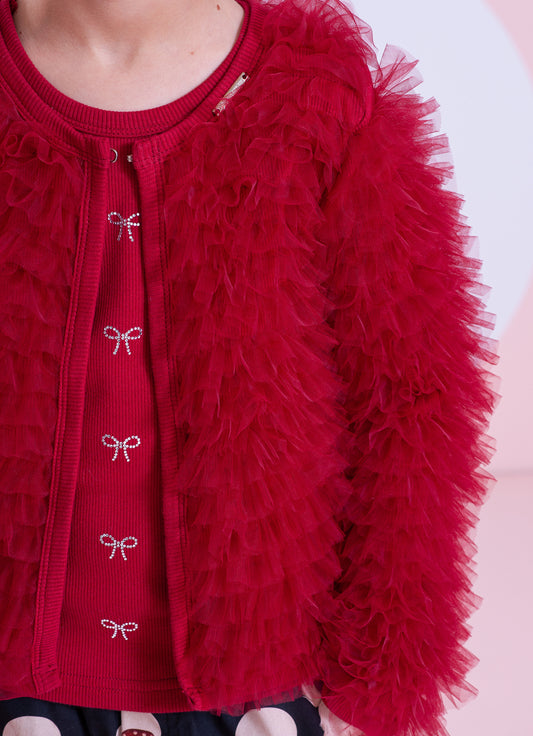 Casaqueto Rib Fru Fru Tule