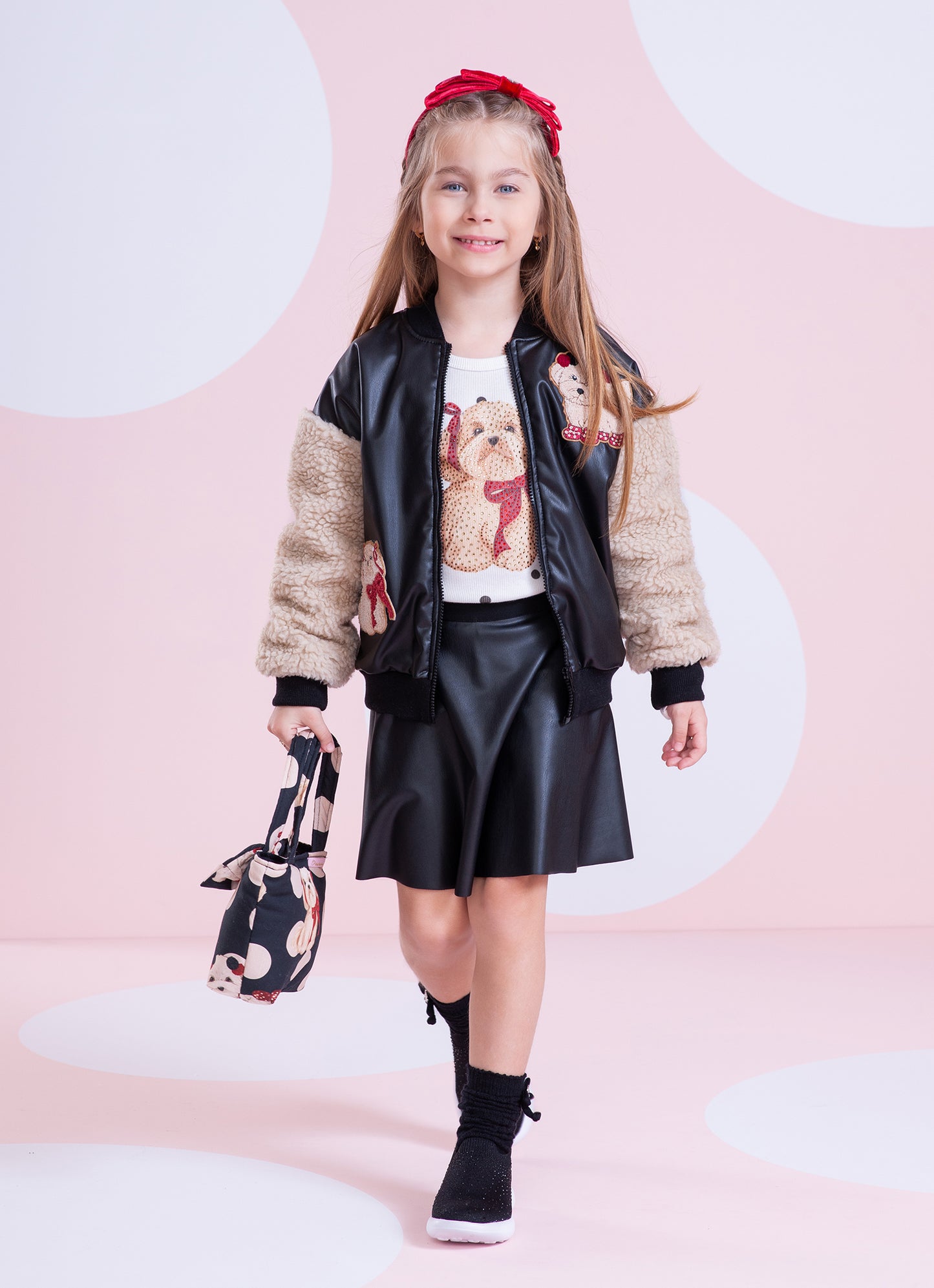 Jaqueta Courino e Pele Carneirinho