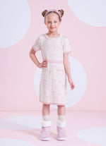 Vestido Tricot Multi Laçinhos Bolso Bordado