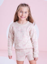 Blusa Tricot Jacquard Multi Laços