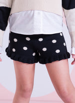 Short Tricot Poá Babadinho