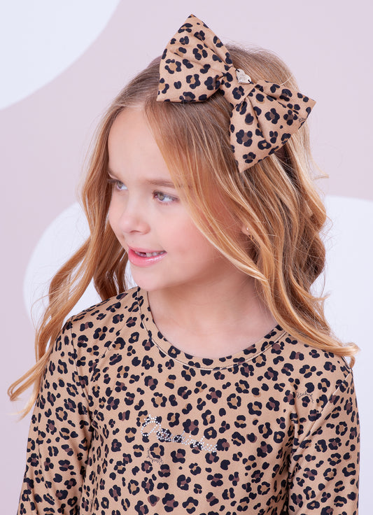 Arco Laço Puffer Estampado