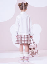 Camisa Tricoline Cristal Patche Ursinha