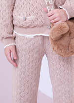 Calça Bloomer Tricot Ponto Rendado