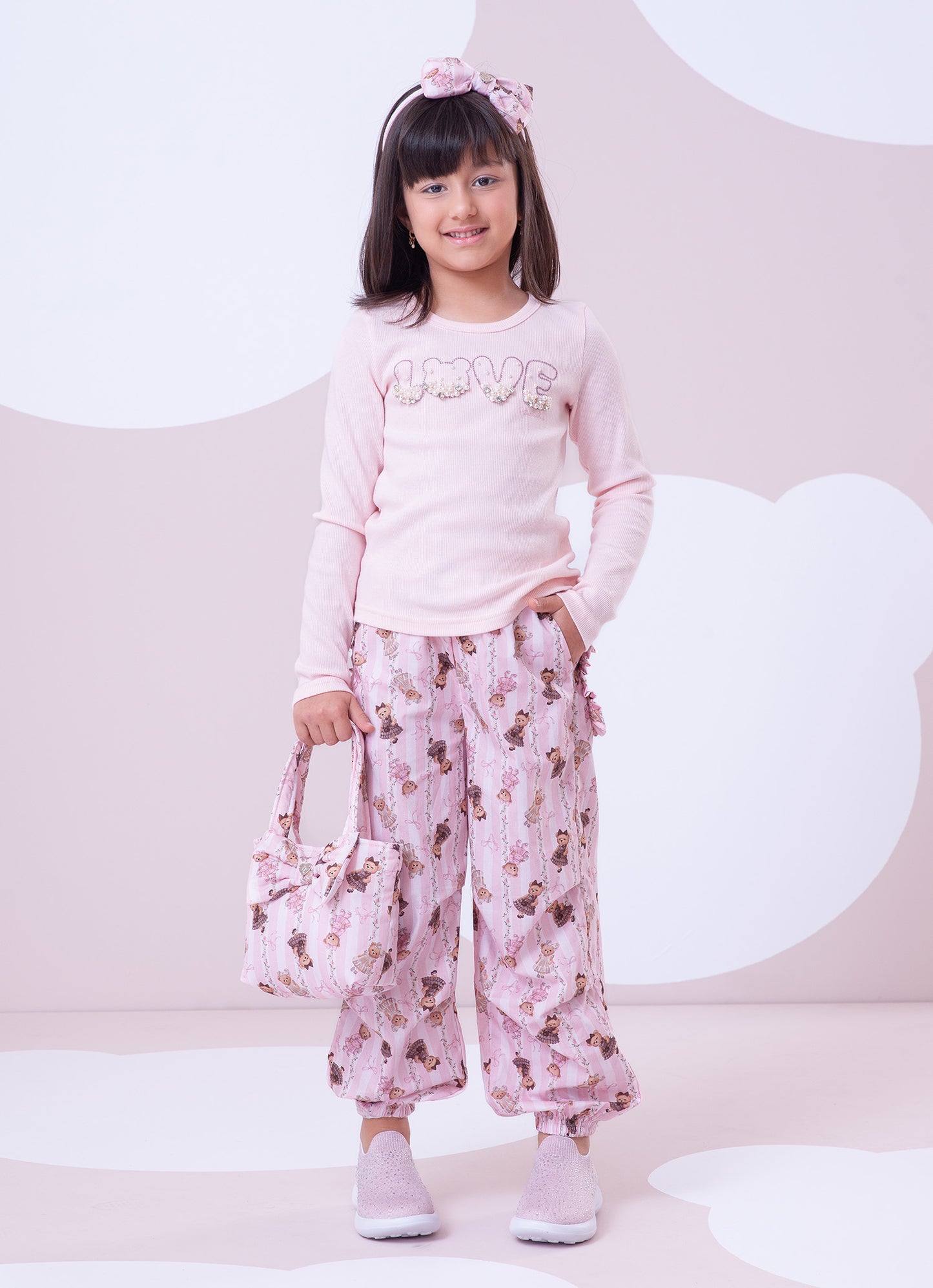 Blusa Ribana Love Bordados