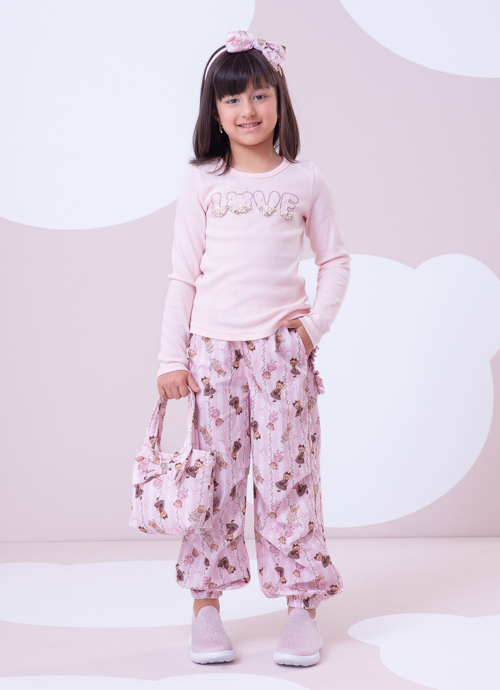 Blusa Ribana Love Bordados