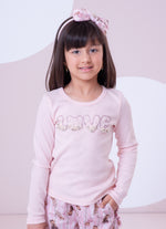 Blusa Ribana Love Bordados
