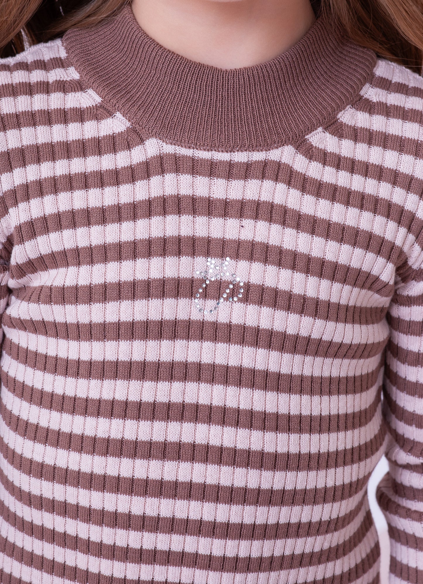 Blusa Tricot Canelado Listrado