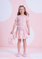 Blusa Tricot Laços Cristal