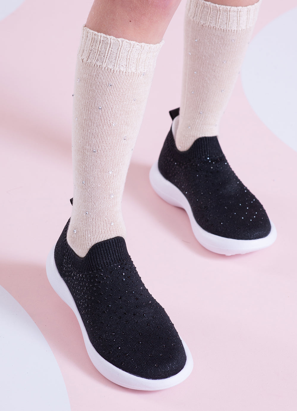 Tênis Knit Cristais Pituchinhus