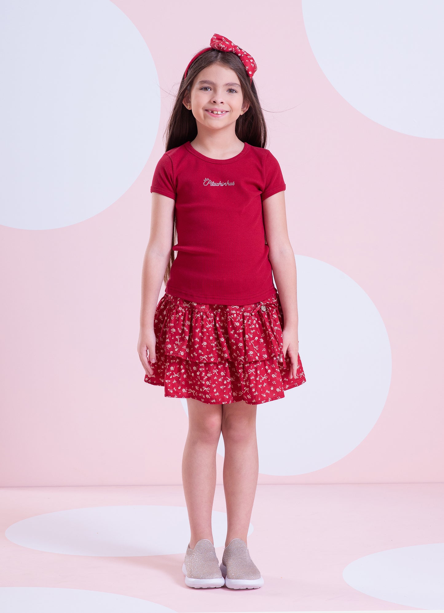 Blusa Ribana Pituchinhus Manga Curta