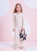 Blusa Ribana Bordado Pérolas e Cristais