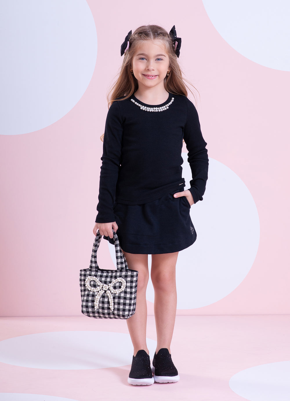 Blusa Ribana Bordado Pérolas e Cristais