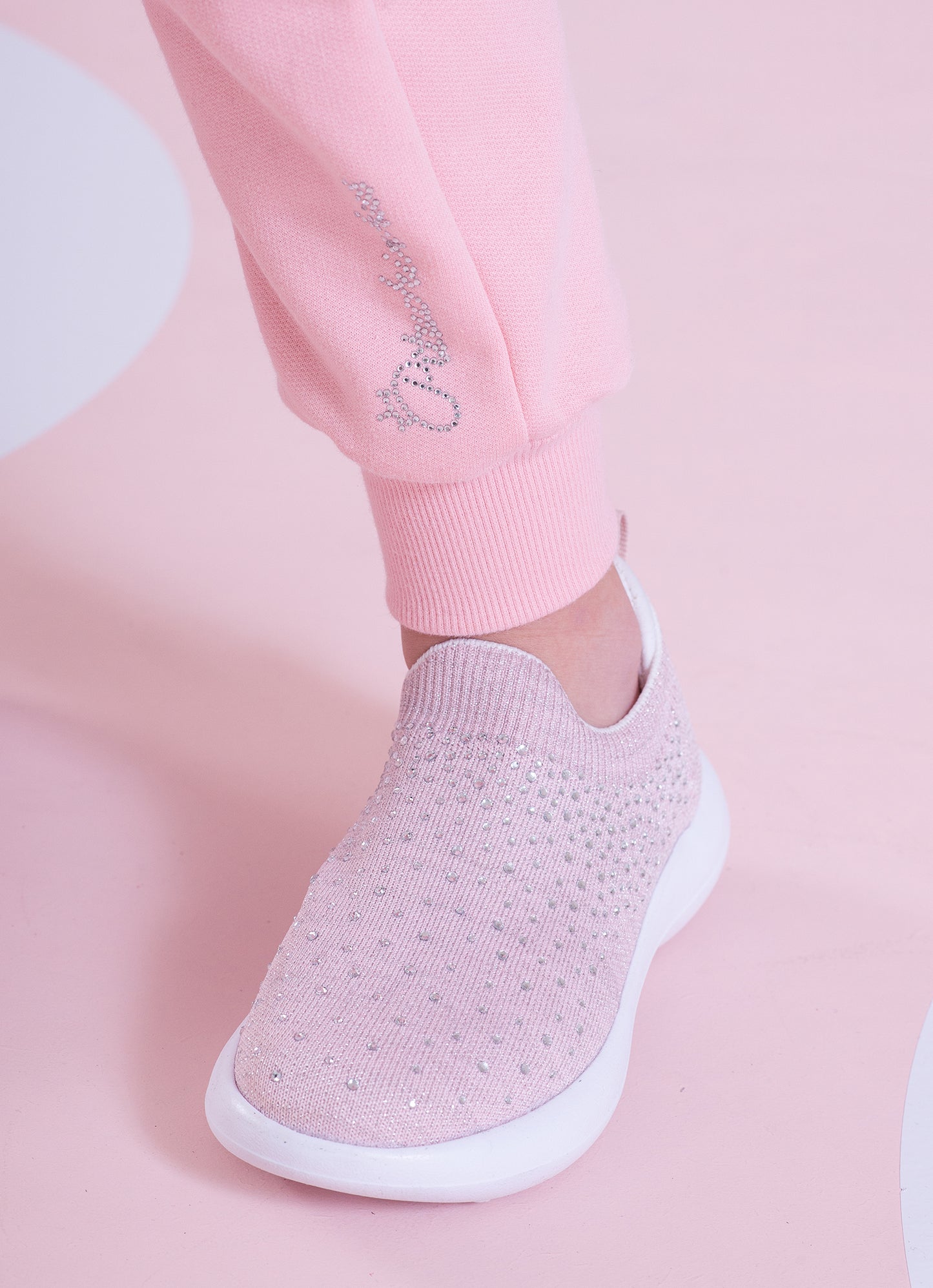 Tênis Knit Cristais Pituchinhus