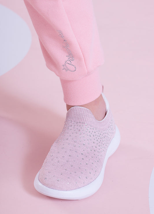 Tênis Knit Cristais Pituchinhus