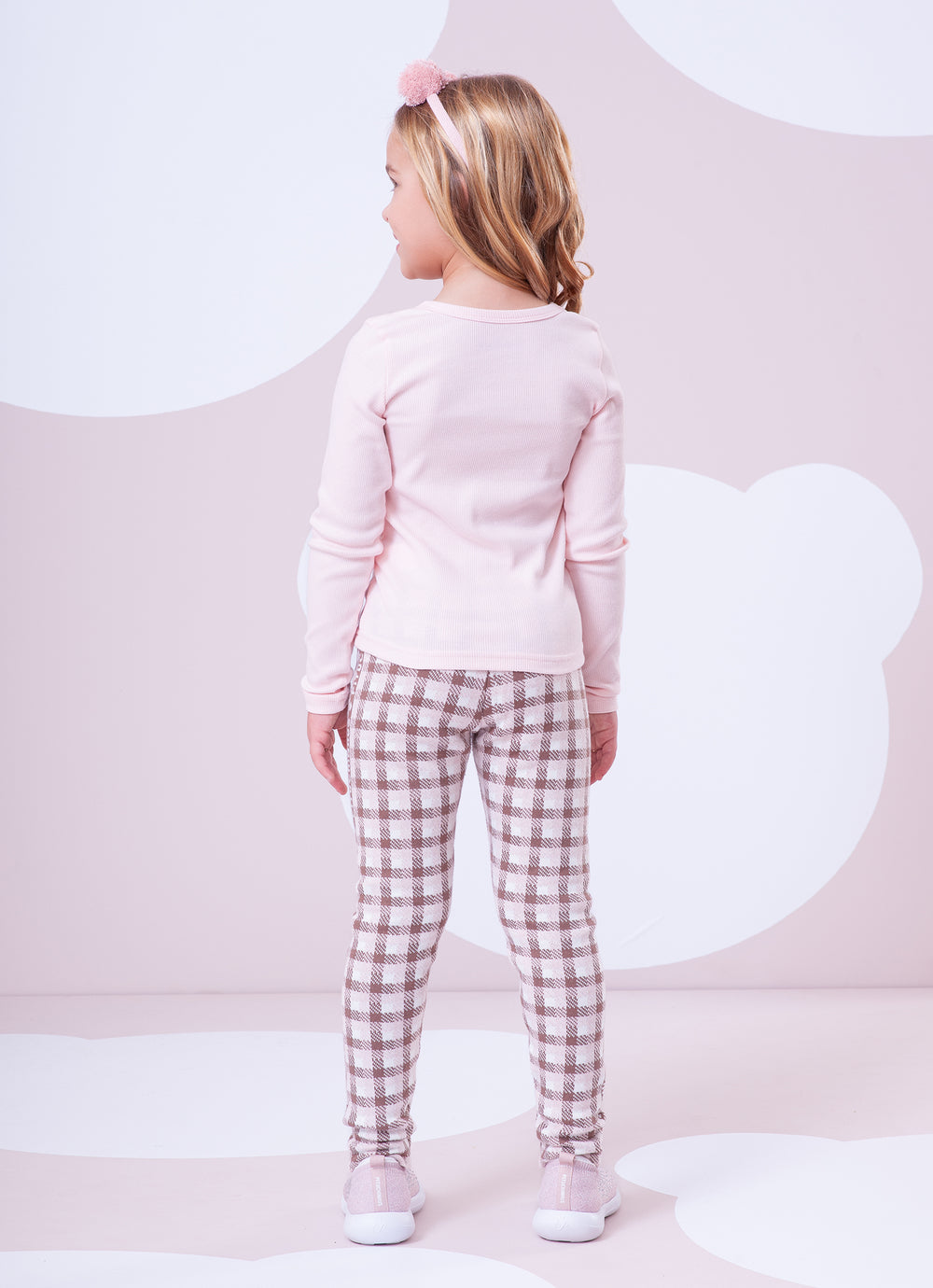 Legging Tricot Xadrez