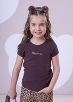 Blusa Ribana Pituchinhus Manga Curta